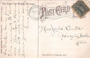 E23/ Ironton Lawrence County Ohio Postcard c1910 Post Office Building