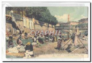 Nice Old Postcard Lavandieres Paillon TOP