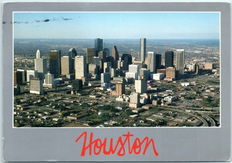 M-11467 Downtown Aerial View Houston Texas