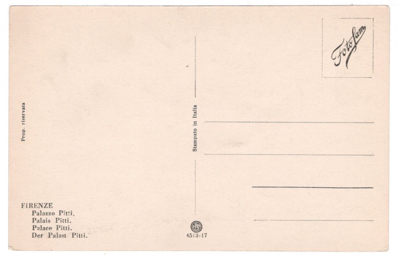 Palazzo Pitti, Florence, Italy