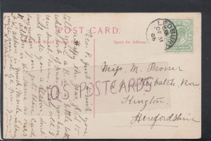 Genealogy Postcard - Prosser - 29 Cutterbatch Row, Kington, Herefordshire RF5261