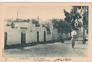 Morocco Casablanca The Indigenous Town 1920s-30s