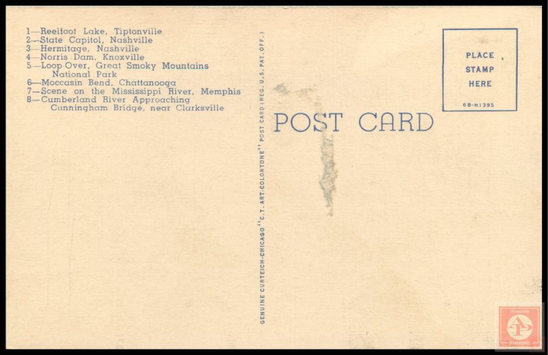 Greetings from Tennessee