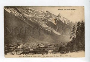 3158471 France CHAMONIX Mont Blanc Vintage postcard