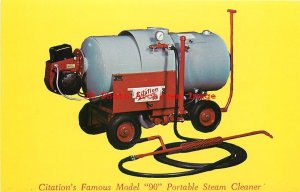 Advertising Postcard, Citation Manufacturing, Steam Cleaner Promo,Siloam Springs