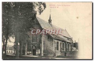 Belgie Belgium Bruges Old Postcard Church of the Beguinage