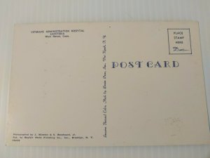 Vintage Postcard Veteran Administration Hospital Cafeteria West Haven Conn  428