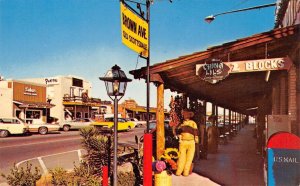 Brown Avenue OLD SCOTTSDALE, ARIZONA China Lil's ca 1960s Vintage Postcard
