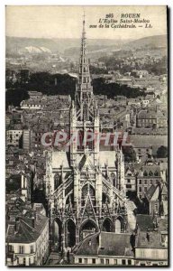 Old Postcard Rouen The Church of Saint Maclou De La Cathedrale View