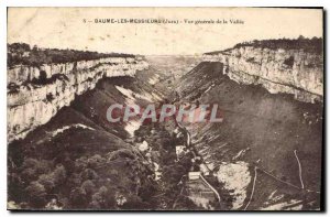 Postcard Old Baume les Messieurs Jura General view of the Vallee