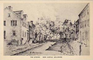 Delaware New Castle The Strand Albertype