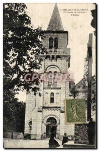 Saint Hilaire Saint Florent Old Postcard L & # 39eglise