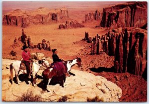 Postcard - Monument Valley From Hunts Mesa - Arizona