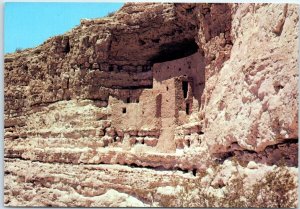 Postcard - Montezuma Castle National Monument - Camp Verde, Arizona