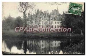 Postcard Old Tredion Chateau De Trdion