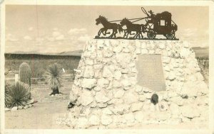 Wickenburg Arizona Massacre Monument  RPPC Photo Postcard 10008