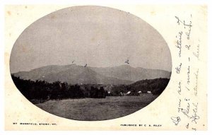 Postcard PANORAMIC SCENE Stowe Vermont VT AP6519