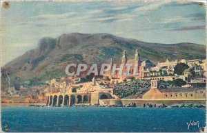 Old Postcard La Douce France French Riviera Monte Carlo Casino and the Tete e...
