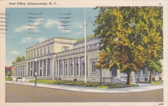 New York Schenectady Post Office 1952