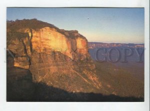 441510 Australia 1995 Landslide Katoomba RPPC to Germany advertising