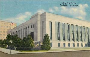 TN, Nashville, Tennessee, Post Office, Curteich No. SC-H643