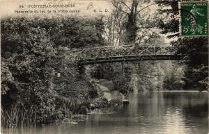 CPA FONTENAY-sous-BOIS - Passerelle du lac de la Porte Jaune (659560)