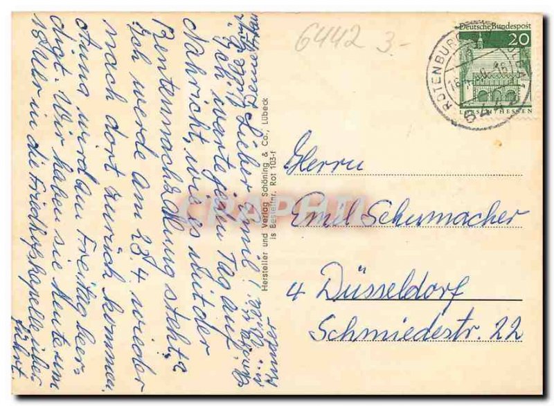 Modern Postcard Luftkurort Rotenburg an der Fulda