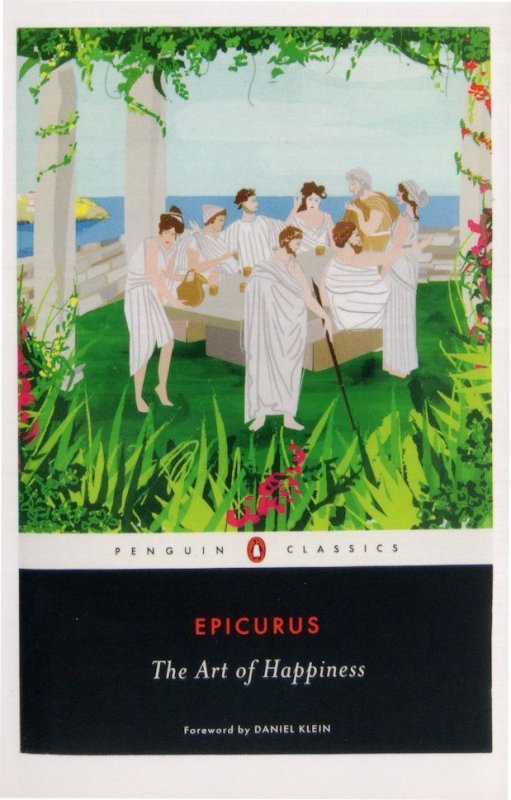 Epicurus The Art Of Happiness Penguin 2012 Book Postcard