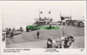 Isle of Wight Postcard - Ryde Pier Head 1909, Nostalgia, Social History RS35939