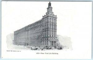 NEW YORK CITY, NY   ~  NEW YORK LIFE BUILDING ca 1900s  UDB  Postcard