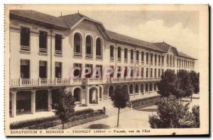 Old Postcard Sanatorium Parigne Facade view of & # 39Est