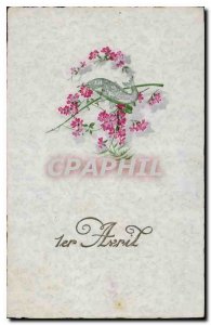 Old Postcard Flowers