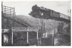 Wigan Station in 1958 Gatehurst Railway 44789 Southport Train Postcard