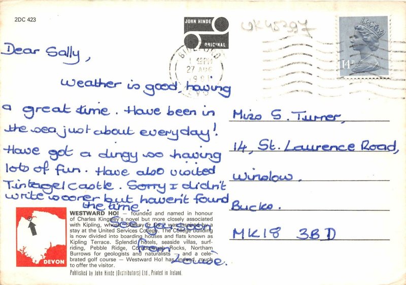 uk45397 westward ho beach and northam burrows north devon  uk