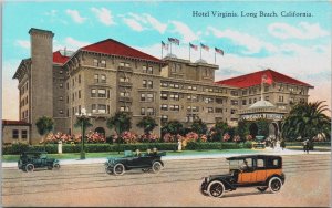 Hotel Virginia Long Beach California Vintage Postcard C103