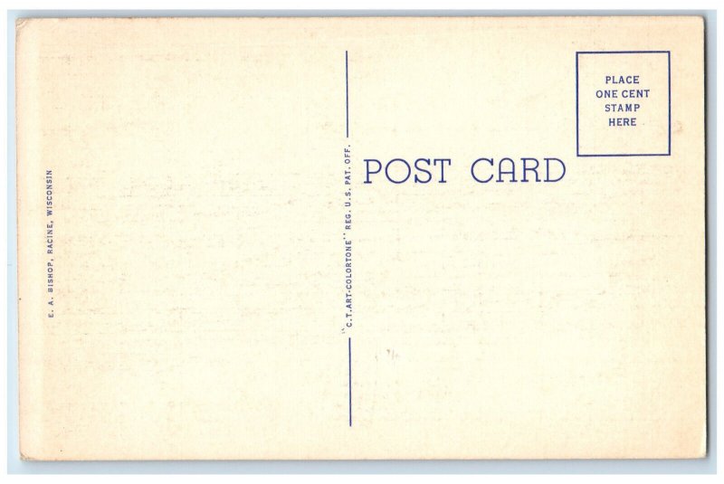 c1940's Vacation Days at Devil's Lake State Park Wisconsin WI Postcard