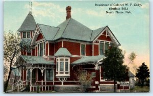 NORTH PLATTE, NE Nebraska ~BUFFALO BILL Residence c1910s Lincoln County Postcard