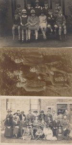 Great Yarmouth Antique Group Photo 3x Postcard s