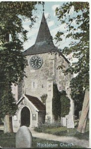 Surrey Postcard - Mickleham Church - Ref 8521A