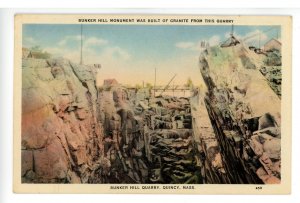 MA - Quincy. Bunker Hill Quarry