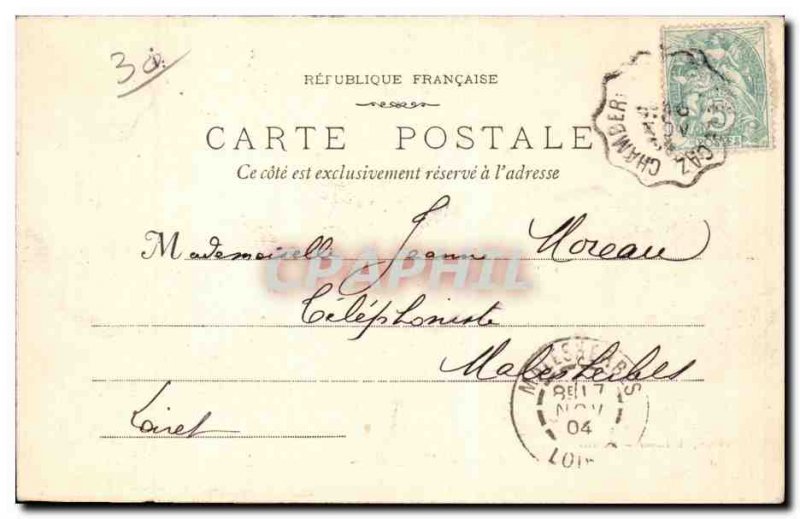 Old Postcard Nimes L & # 39esplanade (view & # 39ensemble)