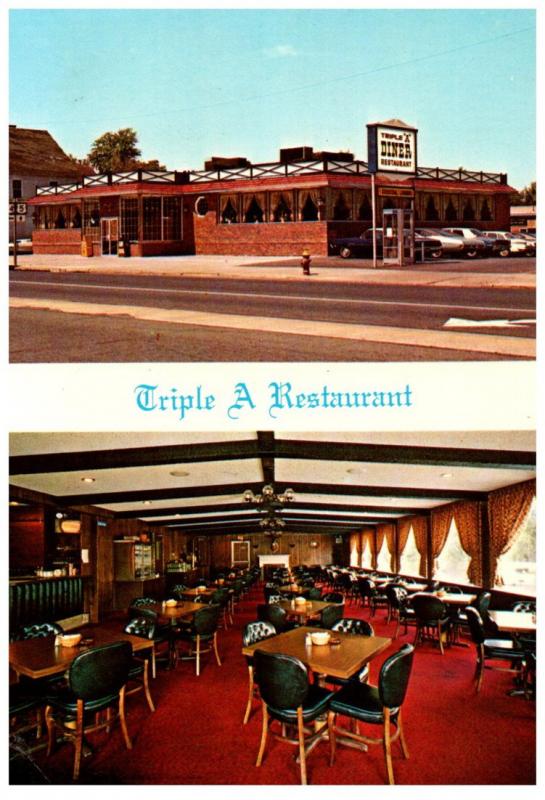 Connecticut  East Hartford , Triple A Restaurant  Diner