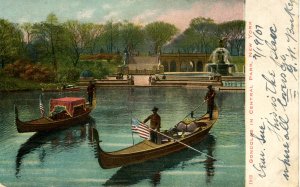 NY - New York City. Central Park,  Gondolas