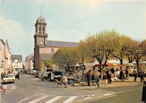 US27 postcard France Crozon Sud Finistiere eglise marche 1985