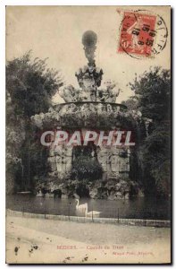 Old Postcard Beziers Cascade Titan