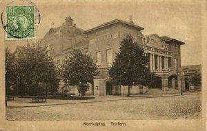 sweden, NORRKÖPING, Teatern Theatre (1919) Postcard