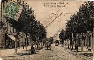 CPA CHARLEVILLE MÉZIERES - Boulevard des deux Villes (135372)