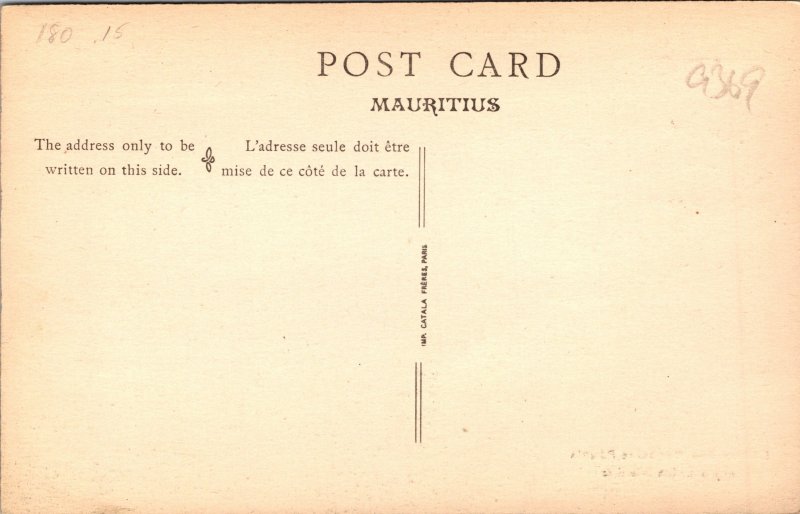 Mauritius Ile Maurice Lighthouse Postcard used 1928