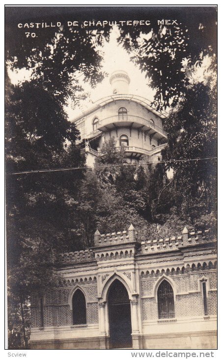 RP: Castillo de Chapultepec,  Mexico , 30-40s