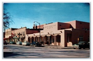 First National Bank Santa Fe New Mexico NM UNP Chrome Postcard H19